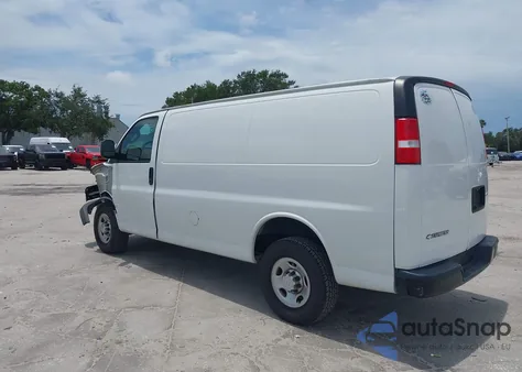 2019 Chevrolet Express 2500 Work Van из США, поврежденный, VIN 1GCWGAFG4K1351815